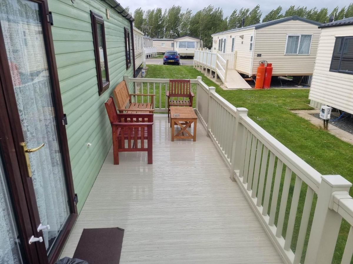 Palm Square 19 3 Bed Deluxe Caravan Chapel St. Leonards Extérieur photo