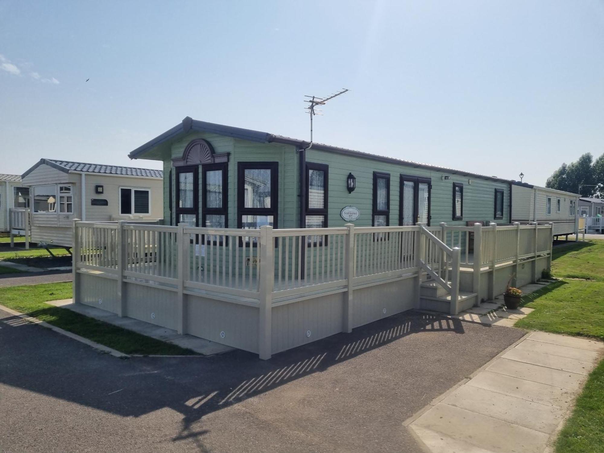 Palm Square 19 3 Bed Deluxe Caravan Chapel St. Leonards Extérieur photo